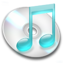 iTunes - White Icon 128x128 png